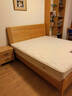 光明家具 实木床卧室双人床现代简约榆木床双人床婚床1504 1.8米普通空体床(1504) 实拍图