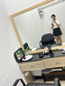 红蜻蜓牛仔裤女新款女装2026年春秋新款高腰休闲微喇叭裤阔脚女士裤子女 黑色长裤 M 实拍图