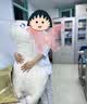 赟娅可爱萌宠大号羊驼公仔毛绒玩具抱枕男生款睡觉布娃娃女生安抚玩偶 白 1米 实拍图