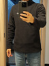 探拓（TECTOP）户外抓绒衣男立领打底衫女加厚保暖卫衣冲锋衣内胆保暖衣服 男款黑色 S 实拍图