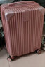 大嘴猴（paul frank）拉杆箱行李箱女24吋万向轮铝框旅行学生男出差商务拉链密码大容量 玫瑰金升级拉链款 20英寸 /可登机 实拍图