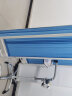 AEY 医用屏风隔断移动折叠折屏带轮客厅折屏医院布艺帘子 四扇 实拍图