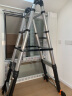 杜邦（DUPONT）世界500强伸缩梯子家用安全梯工程折叠楼梯多功能铝合金竹节梯 【加厚】多功能2.2+2.2M(30步距) 晒单实拍图