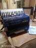 一秒（ONESECOND）德国音簧手风琴乐器48/60/96/120贝司儿童成人初学专业演奏考级 60贝司蓝色+琴包+背带+谱架 实拍图