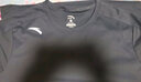 安踏（ANTA）速干T丨短袖T恤男25夏冰丝凉感体恤吸湿反光夜视跑步篮球健身上衣 【速干基础训练】深井灰7114-7 XL /180（推荐140-160斤） 实拍图
