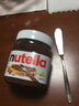 能多益（Ferrero Nutella）进口榛子巧克力味酱榛果味可可酱面包酱烘焙原料饼干蘸酱 能多益180g加抹刀 实拍图