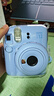 富士instax mini12一次成像拍立得相机（mini11拍立得相机升级版） 绣球蓝 套餐1：官配+10张+保护壳+束口袋+相册 实拍图