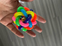 拉维佩特 狗玩具 宠物玩具狗狗磨牙玩具幼犬发声狗狗玩具球泰迪玩具 七彩铃铛球 实拍图
