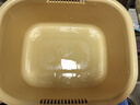 喜奈仕塑料长方形盆加厚超大洗菜盆洗碗厨房洗漱洗脸洗衣加深大号水槽盆 大号方盆金奶咖 实拍图