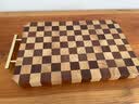 原森太乌檀木棋盘格菜板抗菌防霉家用砧板切菜板子实木案板木质刀板占板 【抗菌防霉】棋盘格40*27*3CM 实拍图
