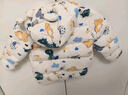 婧麒（JOYNCLEON）儿童棉服男女童装宝宝秋冬季婴儿衣服棉服加厚外出棉袄加绒外套 白色恐龙 100 cm 实拍图