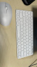 雷柏（Rapoo）9000S 78键无线/蓝牙多模键鼠套装 刀锋超薄紧凑便携无线键盘 支持Windows/MacOS双系统 白色  实拍图