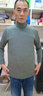 恒源祥【重磅410G】100%纯羊毛衫男秋冬季半高领休闲男士毛衣保暖针织衫 实拍图
