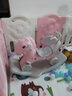 宝之轩（Babyshow）儿童围栏宝宝游乐园室内滑滑梯秋千组合爬行垫游戏防护栏婴儿游乐 1.8*1.5公主粉围栏+秋千+摇马+球池+篮球架 实拍图