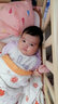 圣贝恩（sepeon） 环保婴儿床实木多功能床宝宝床新生儿童床摇床变书桌拼接大中床 大床+梦幻海洋馆五件套+护理台 实拍图