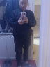 啄木鸟轻薄羽绒服男款时尚简约百搭长袖鸭绒抗寒保暖防风短款男外套上衣 2028黑色 3XL 【148-165斤】 实拍图