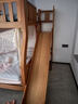 莱客轩【免费安装】儿童上下床双层床高低子母床滑梯款上铺130下铺150 实拍图