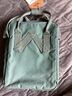 FJALLRAVEN北极狐斜挎包男街头单肩包女书包23797-664霜绿2.5L 实拍图