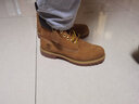 添柏岚（Timberland）踢不烂大黄靴男户外休闲经典牛皮防水马丁靴 10061 小麦色 8H/42 实拍图