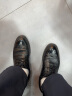 大洋洲袋鼠（OCEANIA ROO）皮鞋男士鞋系带正装鞋春夏季德比鞋商务休闲牛皮鞋西装鞋真皮婚鞋 黑色 38 实拍图