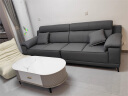 沐眠布艺沙发现代简约大小户型磨砂布沙发家用轻奢直排沙发SF-335 2.1 晒单实拍图