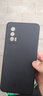 庚辰 适用vivo iqooneo5手机壳全包防摔软壳爱酷Neo5直边液态硅胶壳5G男女款超薄保护套 iQOO Neo5 【优雅黑】+钢化膜 实拍图