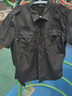 艾買保安服套装保安作训服夏装男夏季黑色保安制服执勤安检服保安服装 特短袖全套（含标志+帽子+腰带） 185 实拍图