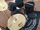 迈斯MES架子鼓成人5鼓4镲儿童初学者入门爵士鼓Q7专业演奏 5鼓 3镲 黑色 Q7架子鼓+大礼包 实拍图