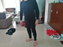 雪中飞男士保暖内衣男羽绒蚕丝贴片10A抑菌秋衣秋裤套装秋冬加绒 实拍图