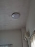 和美居LED吸顶灯现代简约圆卧室书房餐厅厨房卫生间走廊阳台过道防尘灯 白款38CM  24W 白光 实拍图