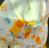 舒贝怡婴儿衣服新生儿连体衣哈衣夹棉周岁衣服满月宝宝爬爬服小熊73CM 实拍图