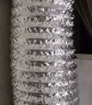 耐坚（NAIJIAN）排风管排烟管道伸缩风管软管浴霸通风管道厨房油烟机铝箔管耐高温 100mm口径-长度2米 实拍图