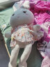 惠妮宝贝毛绒玩具小白兔兔子公仔布娃娃可爱女孩布偶小兔子玩偶生肖兔礼物 粉色 1米 晒单实拍图