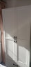金经金属钢制北欧简约衣柜家用卧室收纳小户型组合衣橱长1.6米四门款式二 实拍图