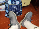 特步情侣男女板鞋小白鞋空军一号秋冬革面保暖运动板鞋休闲鞋 实拍图