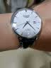 KASSAW卡梭名表  瑞士认证手表男士大表盘进口机芯机械表男女情侣手表 本色白面（带鉴定证书）皮带男款 实拍图
