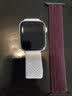 BHO【单圈编织】适用苹果手表表带apple iwatch s10/s11表带s9/se3/2单圈编织表带s8/7女士男生款 绛樱桃色 44/45/46表盘S码【腕围161-173mm】 实拍图