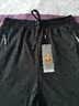 啄木鸟（TUCANO）休闲裤男士四面弹力凉感舒适纯色直筒潮流运动长裤子男装 黑色4XL 实拍图