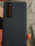 华为nova7手机壳5g版液态硅胶保护壳套pro全包四角防摔简约个性超薄磨砂软胶原厂男女款 Nova7Pro 硅胶手机壳 （深青蓝） 实拍图