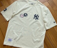 NEW ERA纽亦华MLB短袖T恤男女情侣秋季运动NY白色休闲重磅上衣13559698-L 实拍图