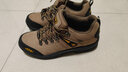 骆驼（CAMEL）户外登山鞋男防滑耐磨减震徒步鞋牛皮鞋冬季低帮男士潮流运动男鞋 A632026015，棕色，男 44 实拍图