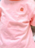 巴拉巴拉短袖男童装女上衣儿童t恤夏季多色款棉透气（婴小童） 棒棒T-粉红60068 100cm 实拍图
