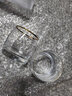 BOHEMIA Crystal捷克进口无铅水晶水杯描金洋酒杯子啤酒杯玻璃茶杯高端威士忌酒杯 250ML描金口·水晶杯 实拍图