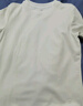 拇指白小T【李小冉同款】25秋冬加绒长袖t恤男士打底衫磨毛加厚保暖热T白T 热力【大身加绒】男款-白色 2XL 实拍图
