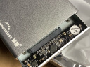蓝硕 TYPE-C移动硬盘盒USB3.1全金属2.5英寸 SSD固态机械盒子 高速散热 (U23QC) 配C-C口数据线 笔记本外置硬盘壳读取器 实拍图