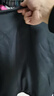 罗蒙（ROMON）外套男时尚夹克男士行政商务休闲立领棒球服上衣男黑色3XL 实拍图
