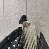 UBZ 防水雪地靴女2024冬季新款短筒加绒加厚保暖防滑一脚蹬东北棉鞋 自然黑 38 实拍图