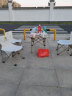 骆驼（CAMEL）户外折叠桌碳钢铝合金野餐桌子露营桌装备蛋卷桌套装野外野营桌椅 174BL03654【5件套】长桌+椅*4 晒单实拍图