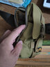 路游（LooYoo） A138军迷尼龙料单肩挎包拎包休闲腰包8吋平板包多功能战术附件包 7吋卡其色 实拍图