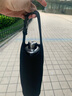 名奥通用杯套保护套玻璃杯保温水杯子带手提绳布袋防摔烫隔热斜挎随行 黑色卡扣款  特大号 实拍图